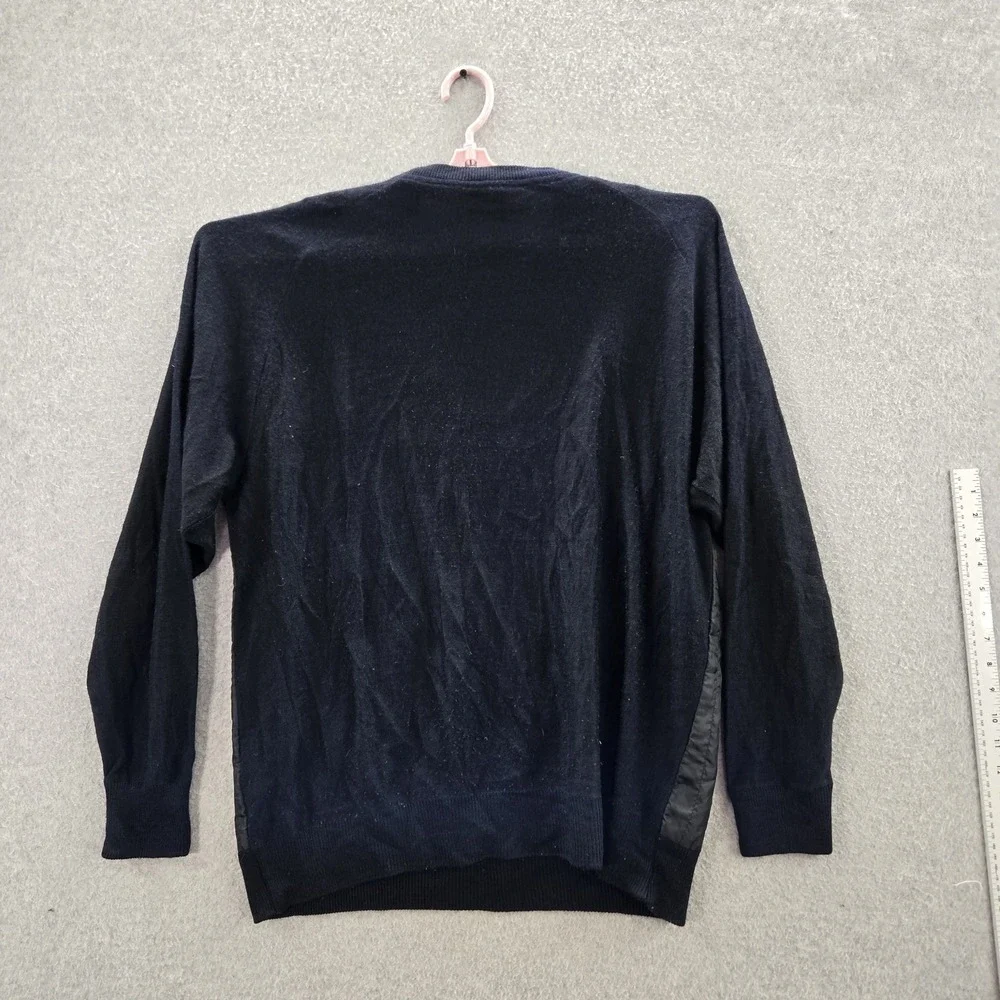 Adidas Sweatshirt XL Black Text‎ Graphic Logo Long Sleeve